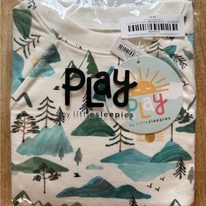 Little Sleepies Mountain Raglan Crewneck 5